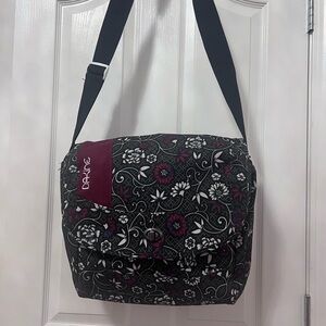 Dakine Messenger, Book Bag, Floral print, large, adjustable strap.